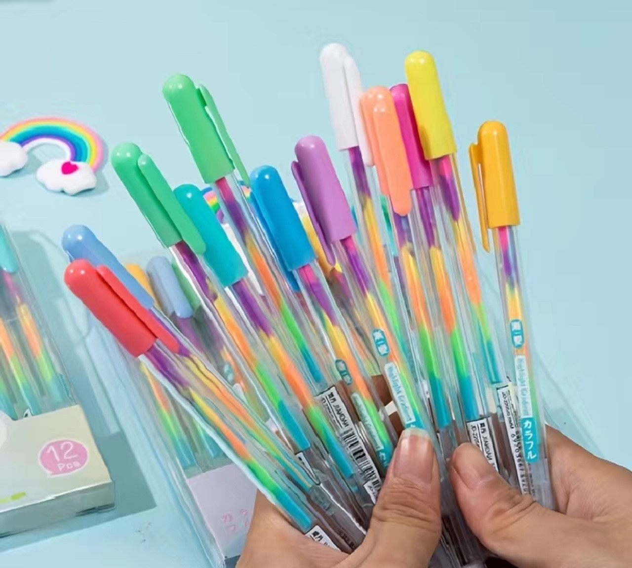 Rainbow Pen - 1 Piece Random Pen